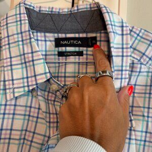 Nautica Stretch Mens Button Down